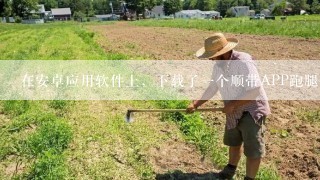 在安卓应用软件上，下载了一个顺带APP跑腿平台，但是不知道怎么样啊