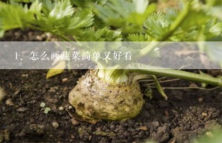 怎么画蔬菜简单又好看