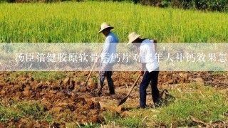 汤臣倍健胶原软骨素钙片对老年人补钙效果怎么好，好不好，有谁在用不？