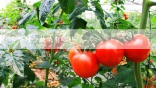 春季时令蔬菜有哪些