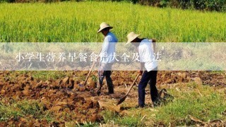 小学生营养早餐食谱大全及做法