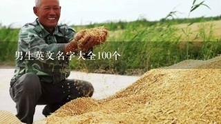 男生英文名字大全100个