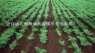 全自动大棚棉被机器哪里卖质量好