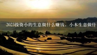 2023投资小的生意做什么赚钱，小本生意做什么好？