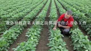 准备种植蔬菜大棚之前都需要什么准备工作