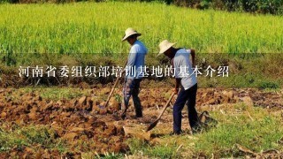 河南省委组织部培训基地的基本介绍
