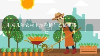 未来几年农村土地种植什么最赚钱