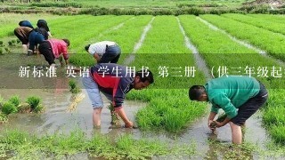 新标准 英语 学生用书 第3册 （供3年级起始用） 在那下载