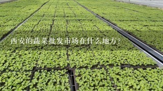 西安的蔬菜批发市场在什么地方？