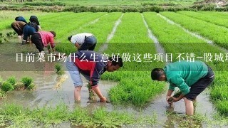 目前菜市场什么生意好做这些项目不错-股城理财