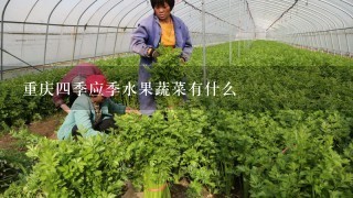 重庆4季应季水果蔬菜有什么