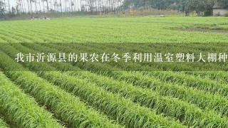 我市沂源县的果农在冬季利用温室塑料大棚种植樱桃，取得了良好的经济效益．但个别果农为了提高产量，常常大量使用化肥、农药等，这势必加剧环境污染，破坏生态系统的稳定性．为协调发展与环境之间的矛盾，形成生态上与经济上的两个良性循环，某校生物兴趣小组结合当地实际为果农设计了新型生态温室塑料大棚，如下图所示．（