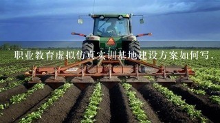 职业教育虚拟仿真实训基地建设方案如何写，职业教育虚拟仿真实训基地建设方案如何写论文？