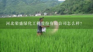 河北荣盛绿化工程股份有限公司怎么样？