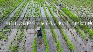 铜仁17.5影院今日栀子花开电影什么时候上映