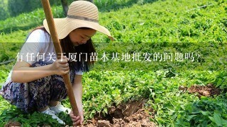 有任何关于厦门苗木基地批发的问题吗