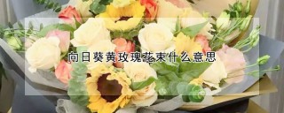 向日葵黄玫瑰花束什么意思,第1图